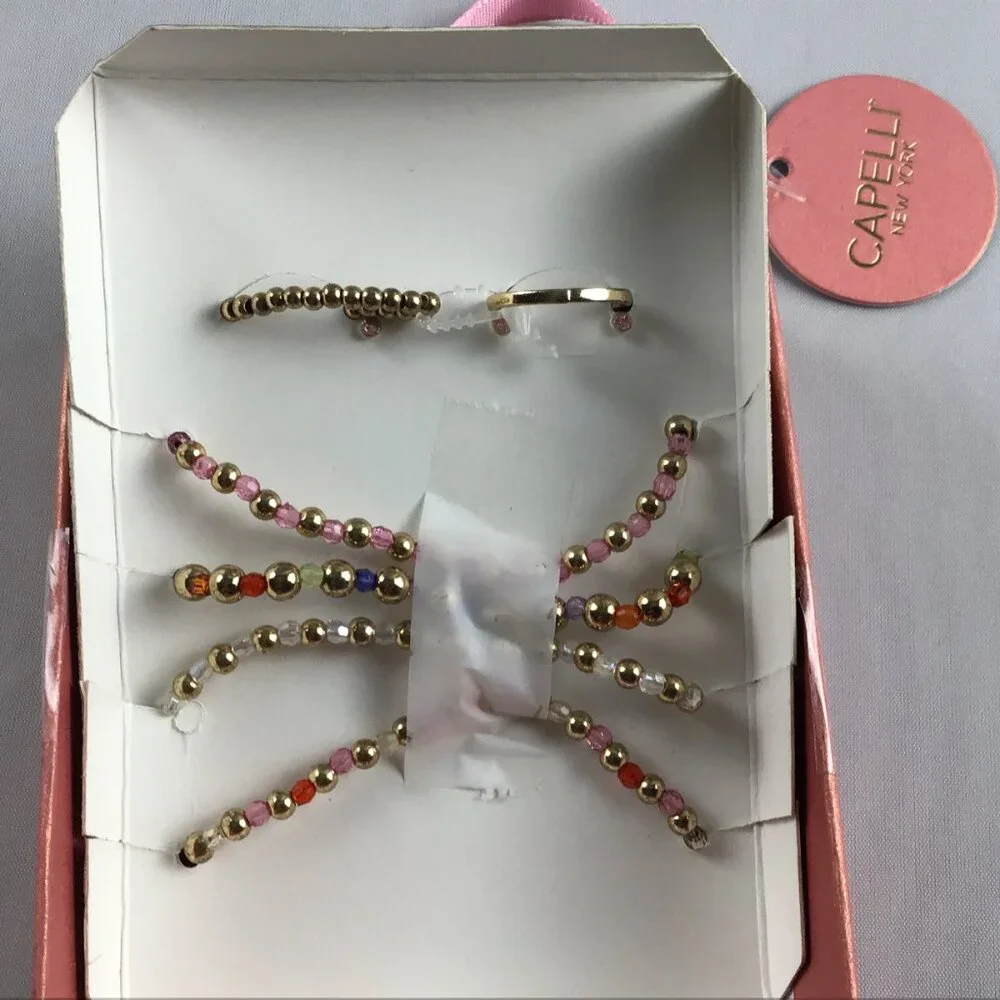 BUNDLE PACK, CAPELLI NEW YORK & BALLET Necklace, Bracelets and Rings